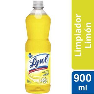 Limpiador Líquido Desinfectante Limón 900ml Lysol